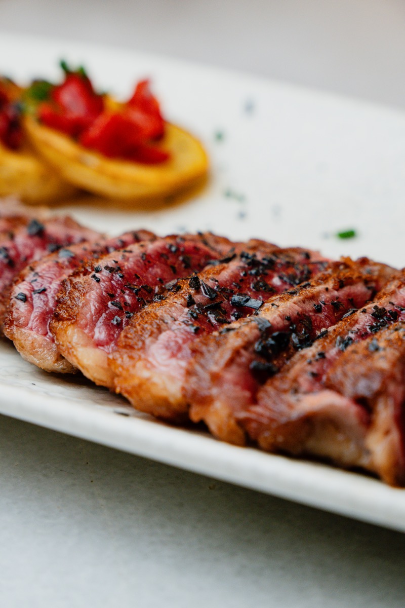 Grilled meat at La Barra del Ibarra